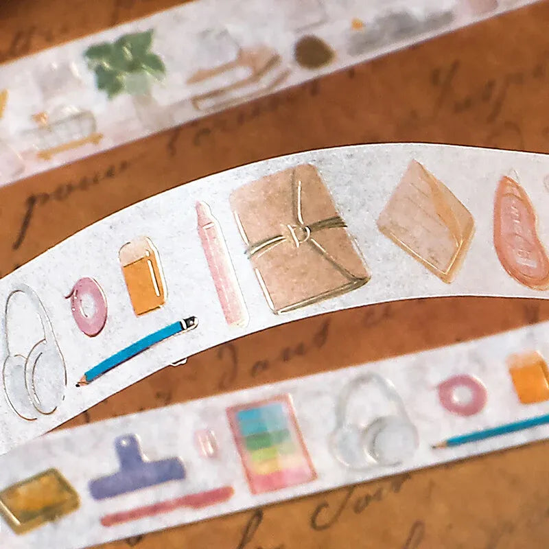 Stationary Collector Washi Masking Tape