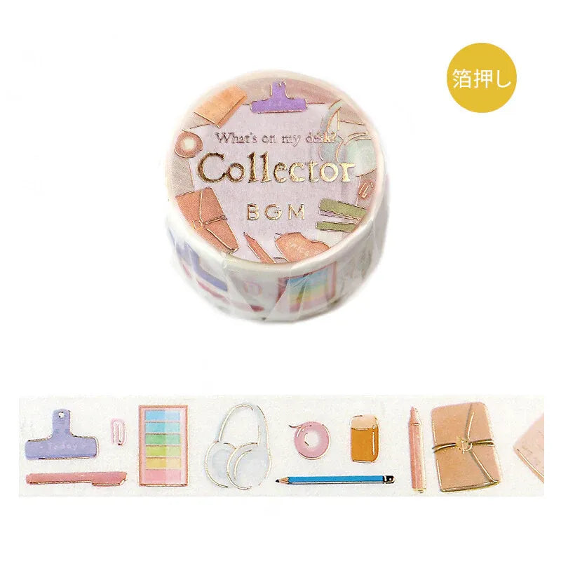 Stationary Collector Washi Masking Tape