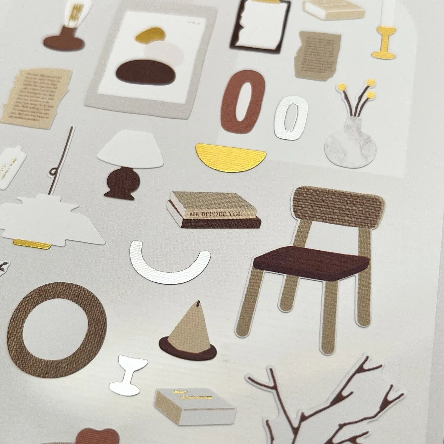 Cozy Home Decorations Sticker Sheet