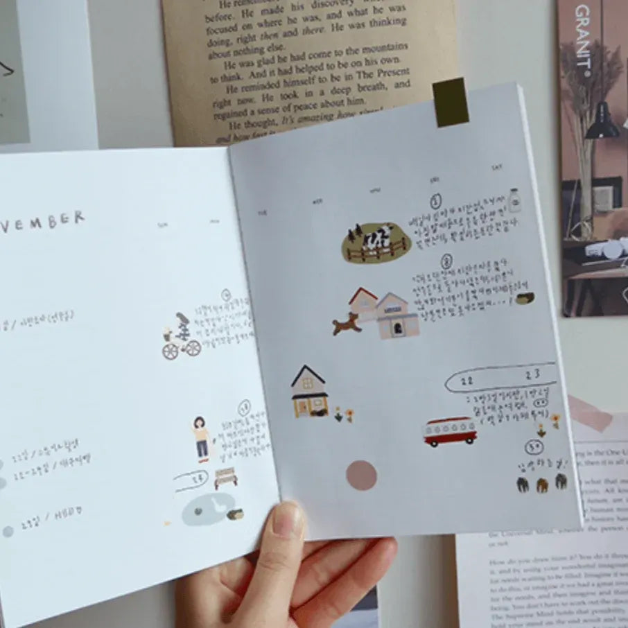 Farm Village Trip Sticker Sheet