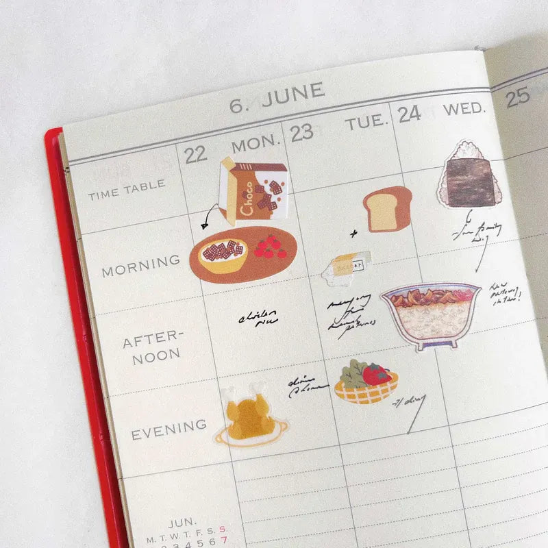 Good Morning Routine Sticker Sheet