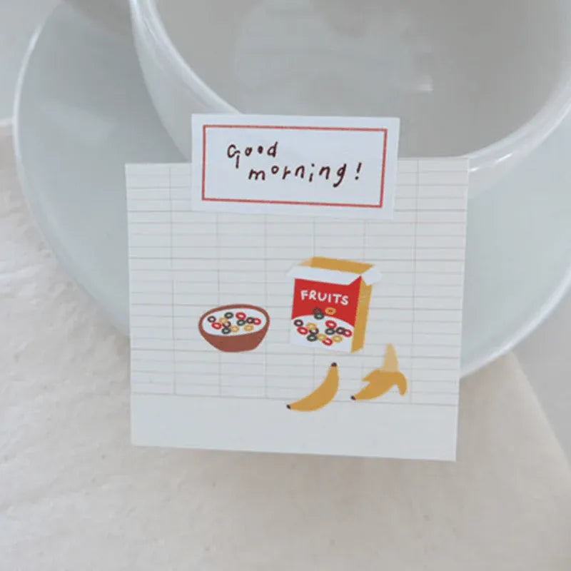 Good Morning Routine Sticker Sheet