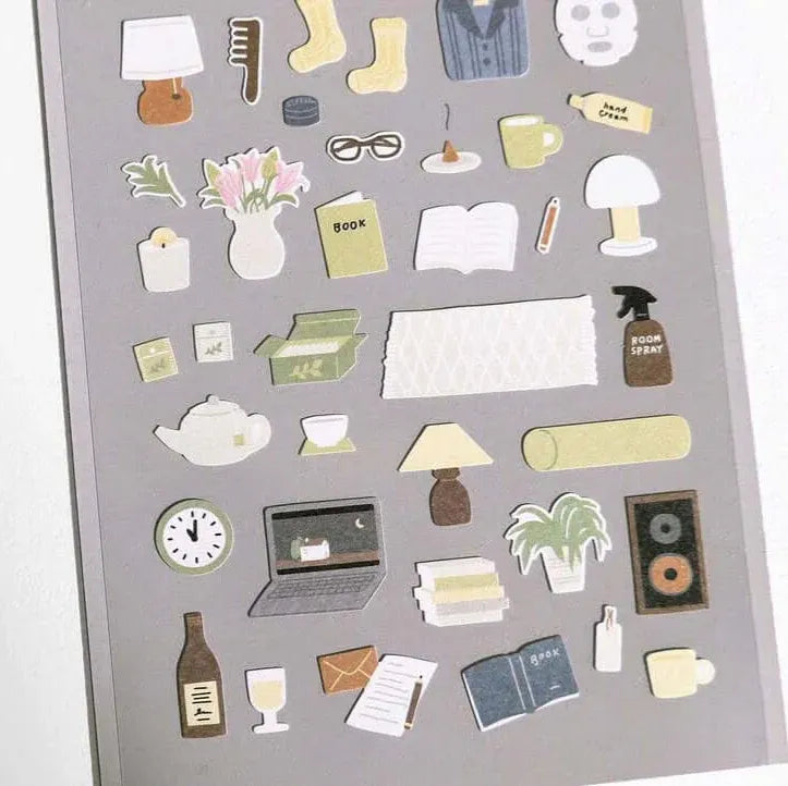 Good Night Routine Sticker Sheet
