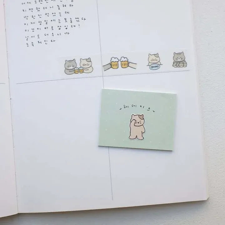 Goyomi & Goyami Busy Cats Sticker Sheet