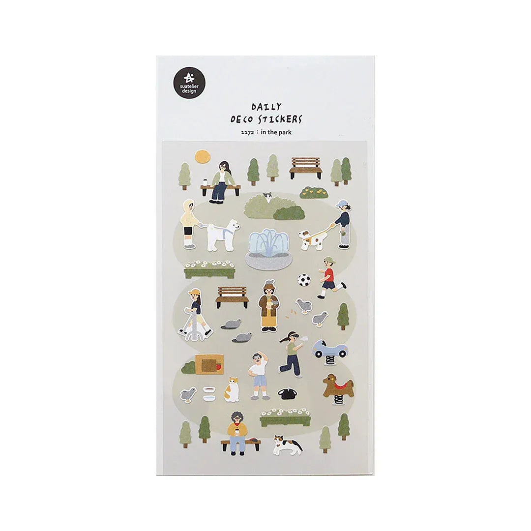 In The Park Sticker Sheet