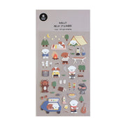 Let's Go Camping Sticker Sheet