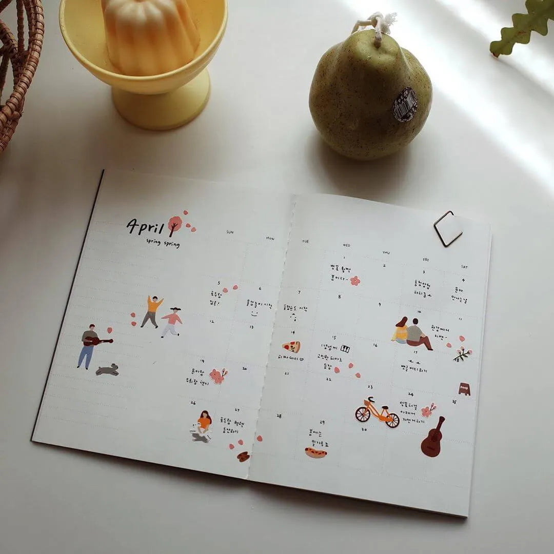 Springtime Activities Sticker Sheet