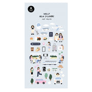 Travel & Vlog Sticker Sheet