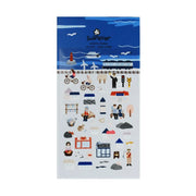 Trip To Seaside Ocean Village Sticker Sheet