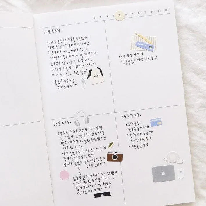 What's In My Bag Sticker Sheet