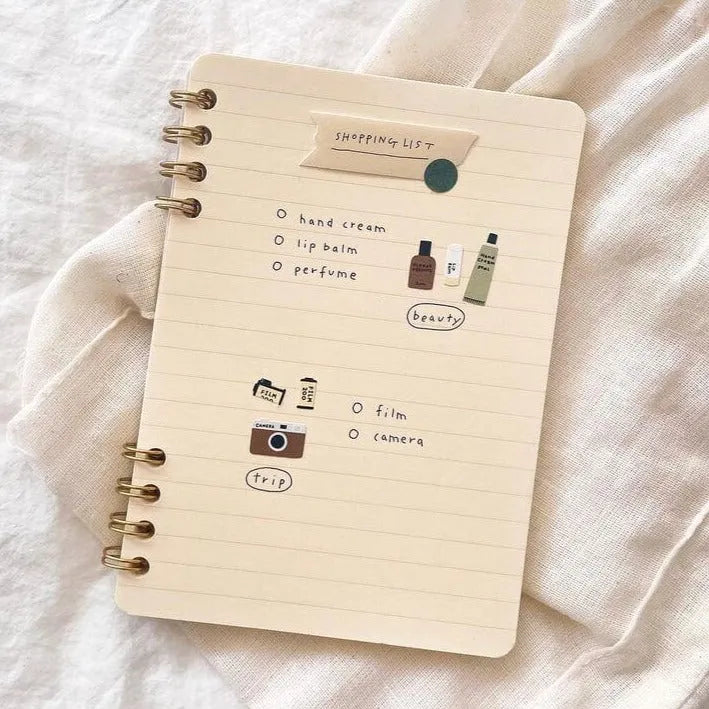 What's In My Bag Sticker Sheet
