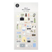 What's In My Bag Sticker Sheet