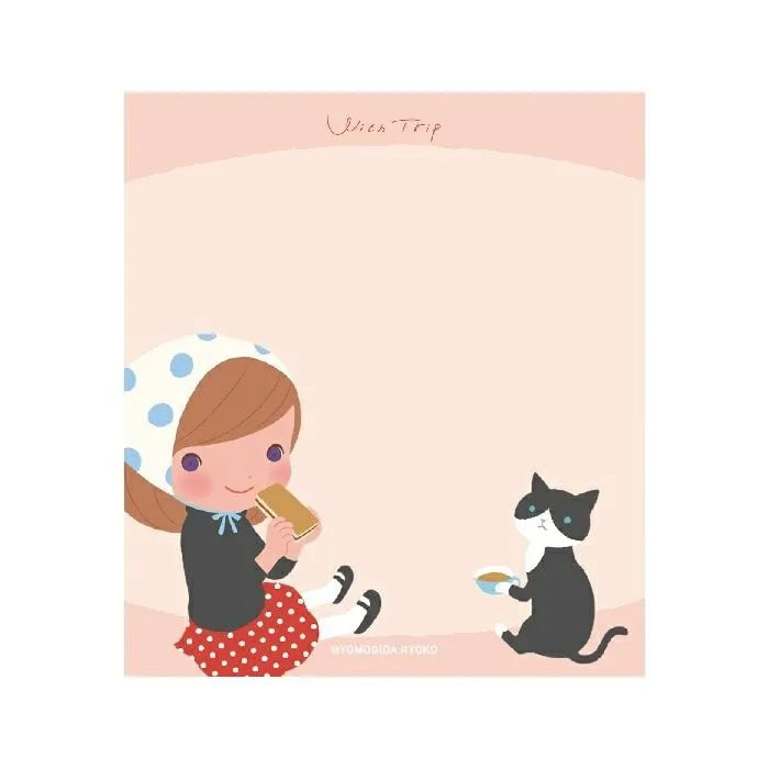 Summer Picnic Memo Note Pad - Furukawa x Ryoko Yomogida