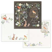 The Nightingale & Forest Animals Memo Note Pad
