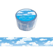 White Clouds Blue Skies Washi Tape