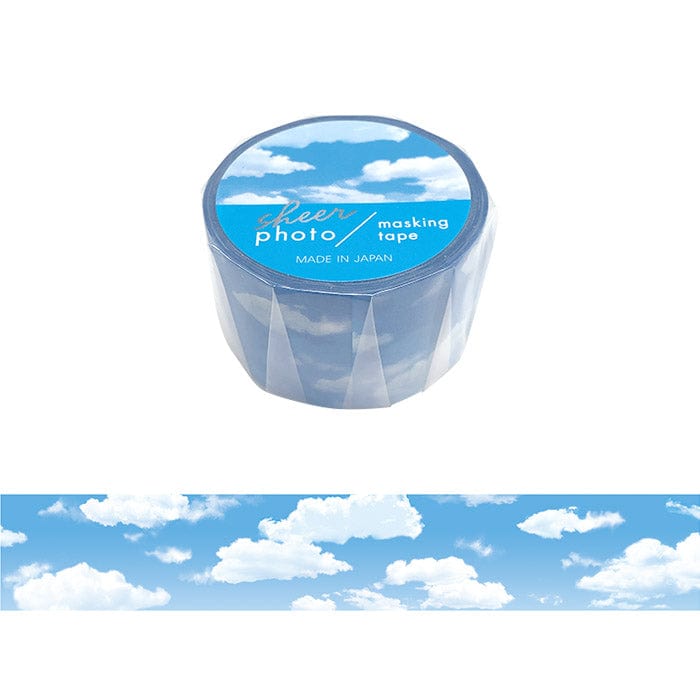 White Clouds Blue Skies Washi Tape