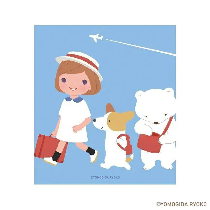 Window On Train Trip Memo Note Pad - Furukawa x Ryoko Yomogida