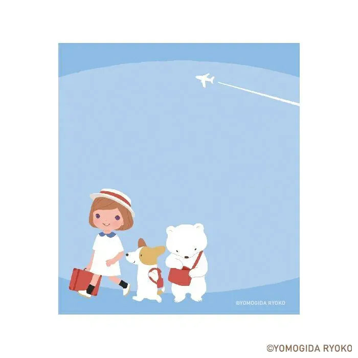 Window On Train Trip Memo Note Pad - Furukawa x Ryoko Yomogida